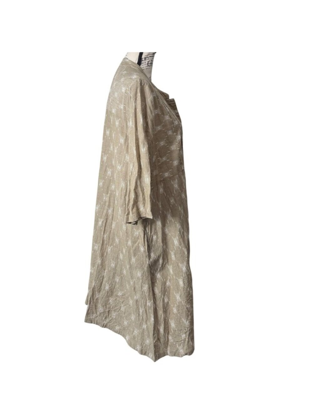 Marketplace Handwork India Set Of 2 Dresses Women 1W / US 18 Button-Up Pink Tan - Picture 4 of 13